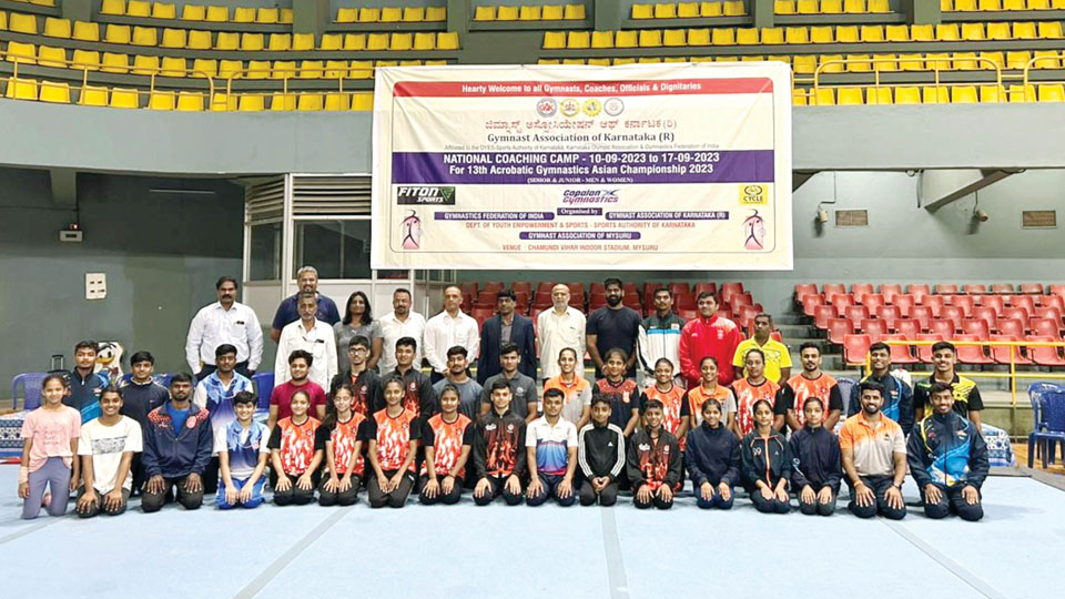 38 National Gymnasts in city for eight-day training camp’