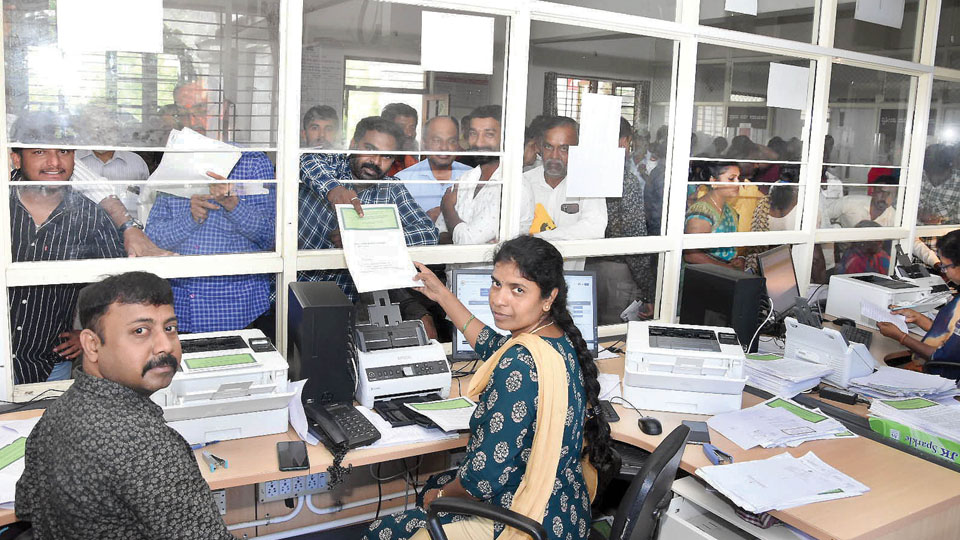 Mysuru nets Rs. 6.10 crore stamp duty fee in 8 days