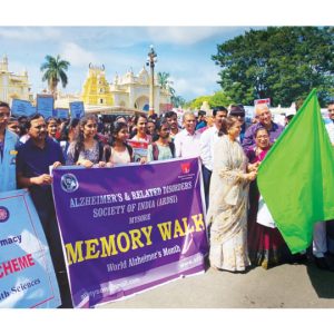 Pramoda Devi flags off Memory Walk