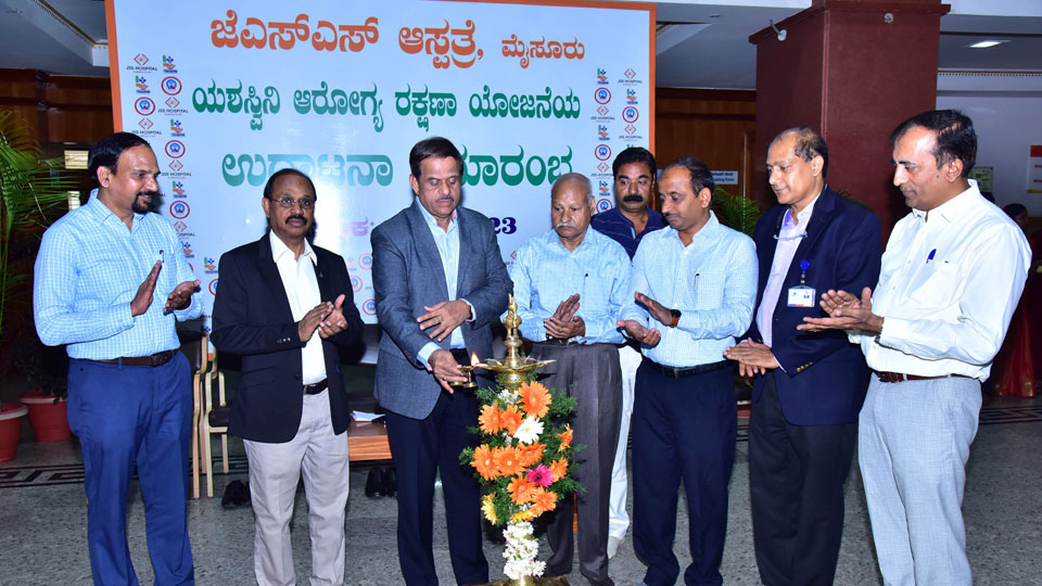 Yeshasvini Health Scheme launched at JSS Hospital