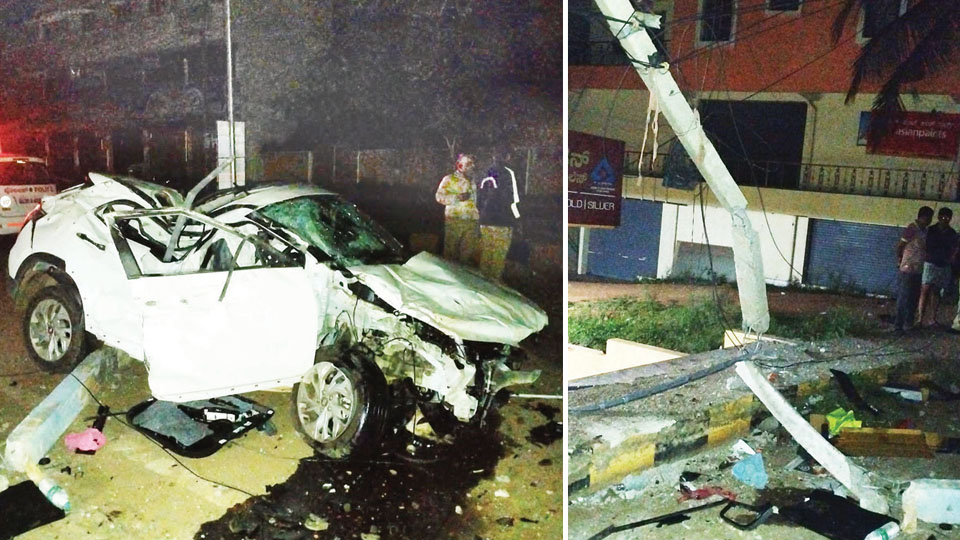 Jolly drive ends in mishap