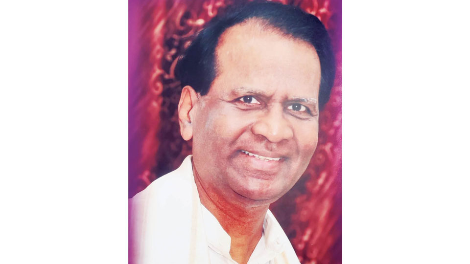 Former Mysore Municipal Commissioner S. Swatantra Rao passes away