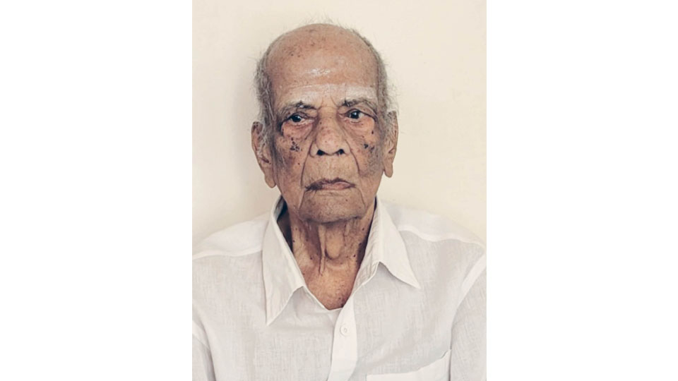 Freedom fighter R.S. Srinivasarao no more