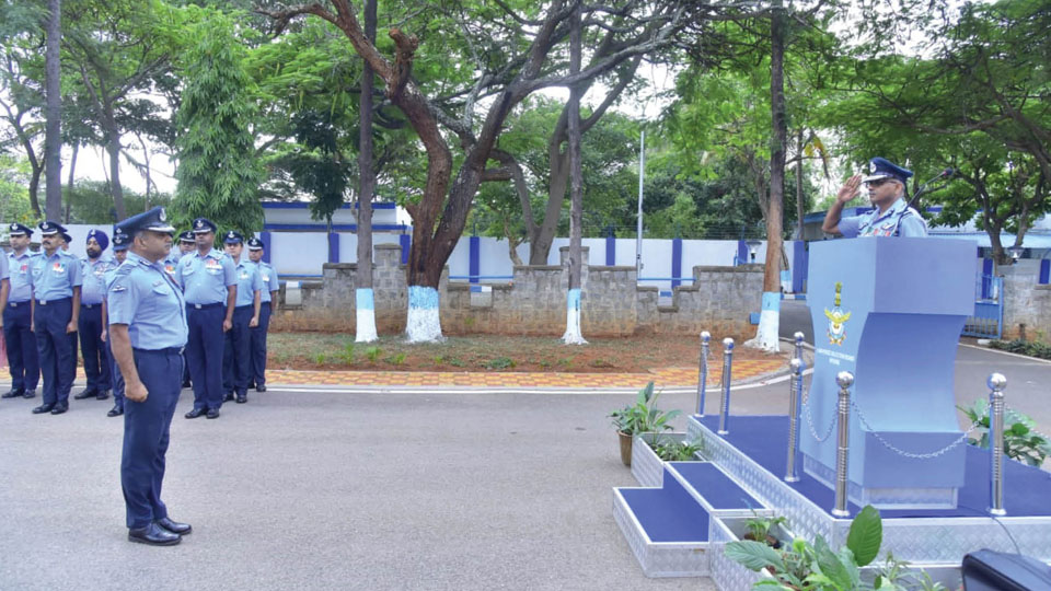 Air Cmde. L.K. Jain assumes charge as Air Officer Commanding