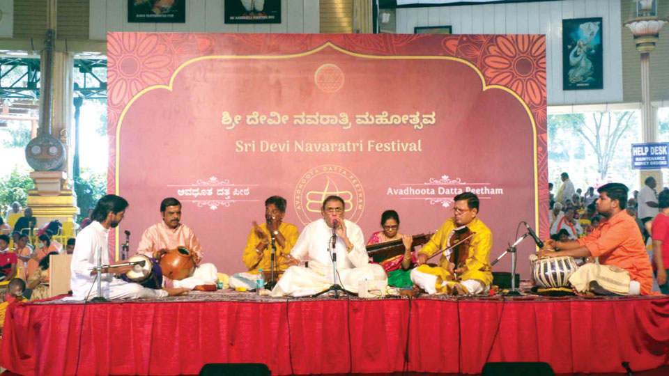 Music concerts at Ganapathy Ashram