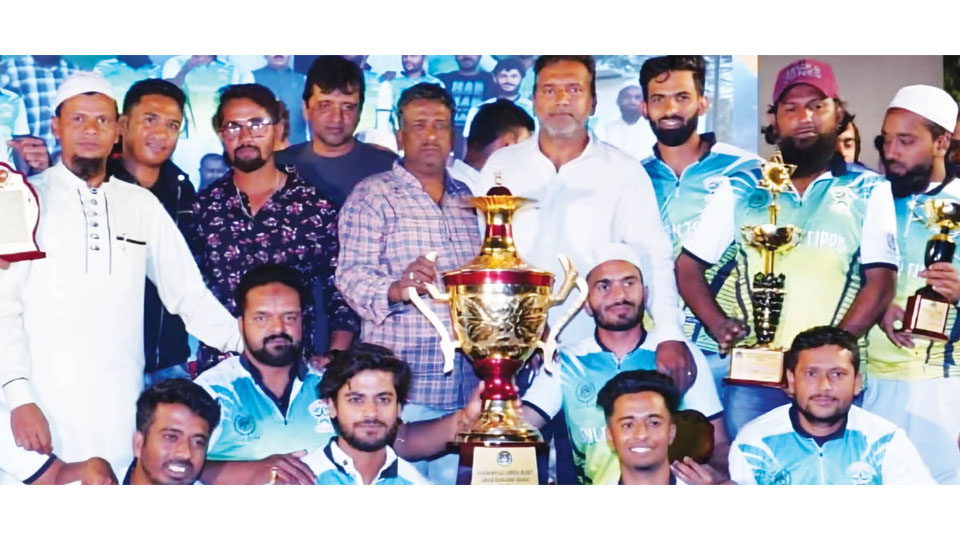 Winners of Eid Meelad-Un-Nabi cricket tournament
