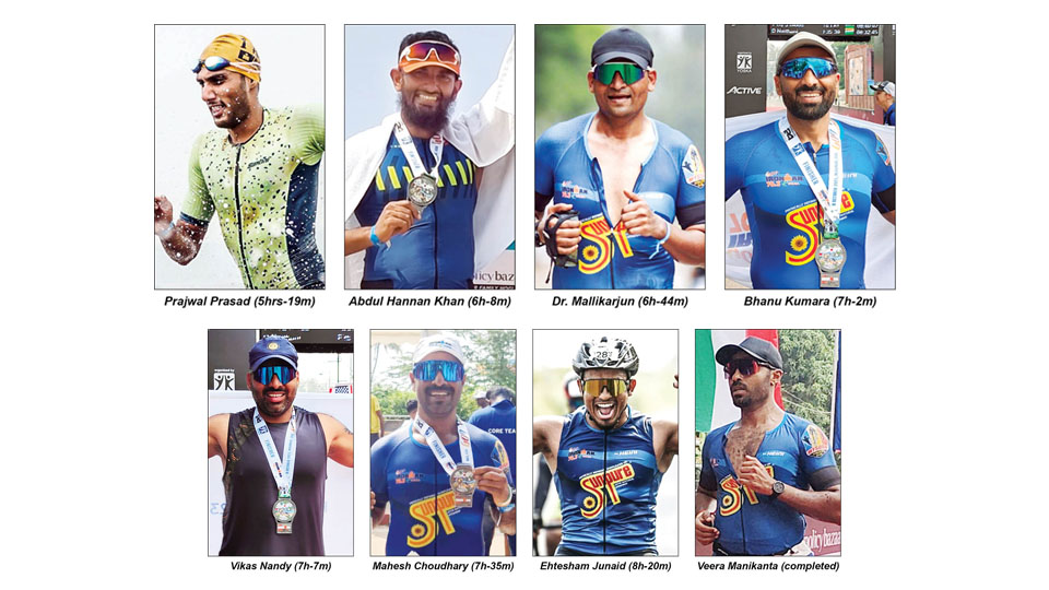 Mysureans complete Ironman 70.3 in Goa