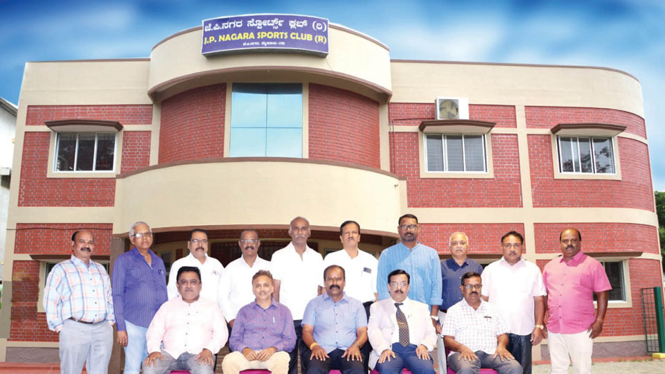 Office-bearers of J.P. Nagar Sports Club