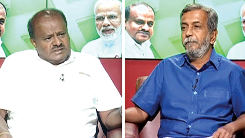 H.D. Kumaraswamy’s face-to-face with Public TV Ranganath: “BJP-JD(S) alliance not just for parties’ survival, it is for the good of the State”