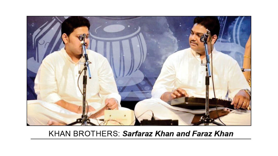 Grand Hindustani Duet by Khan Brothers in city on Oct.27, 28