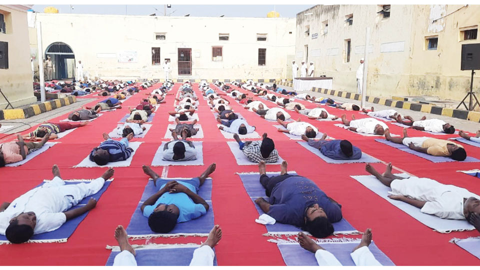 ‘Jails are turning into healthy reformation centres with Yoga’