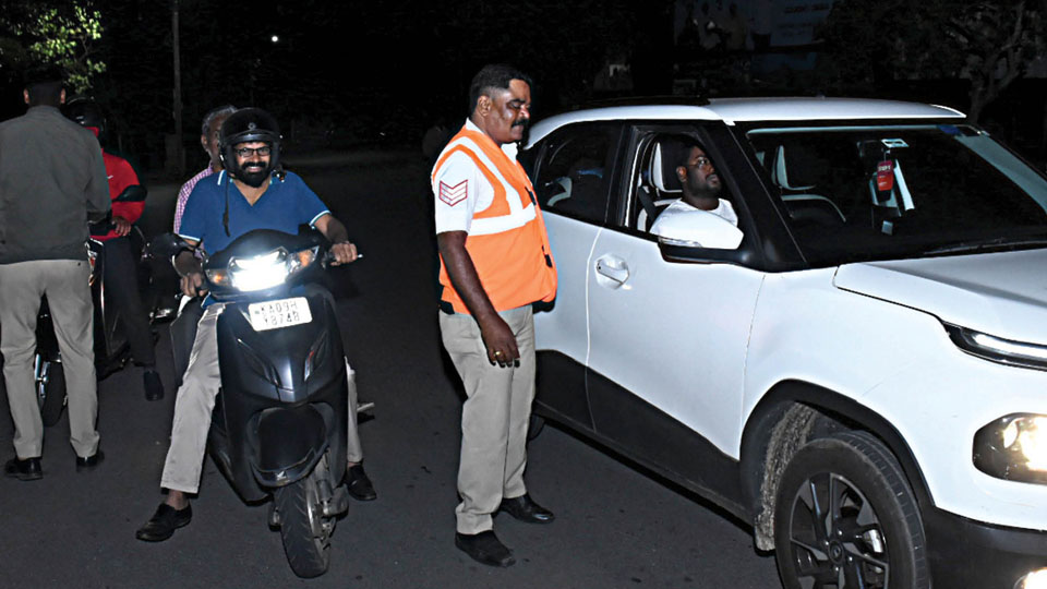 Drunk driving checks to be intensified twice a week