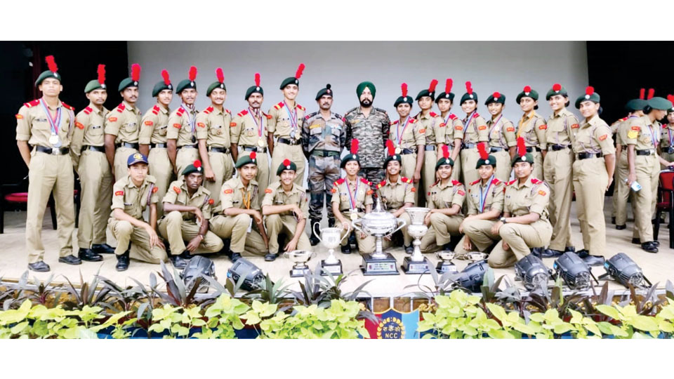 Karnataka and Goa Directorate shines at All India Thal Sainik Camp