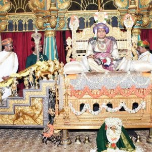 Khas Durbar at Mysore Palace