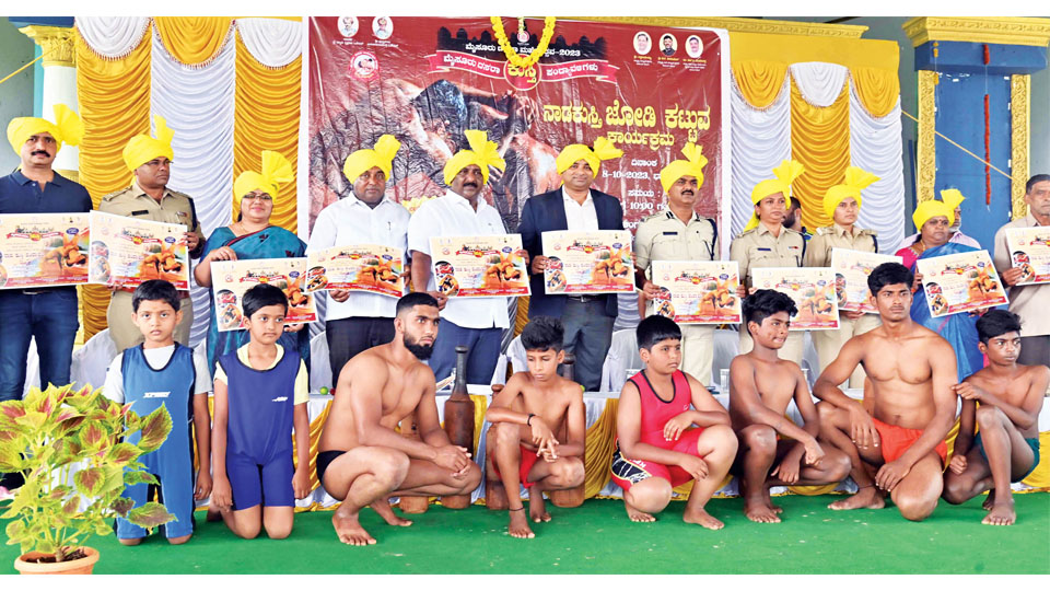 Dasara wrestling contest to have 220 pairs