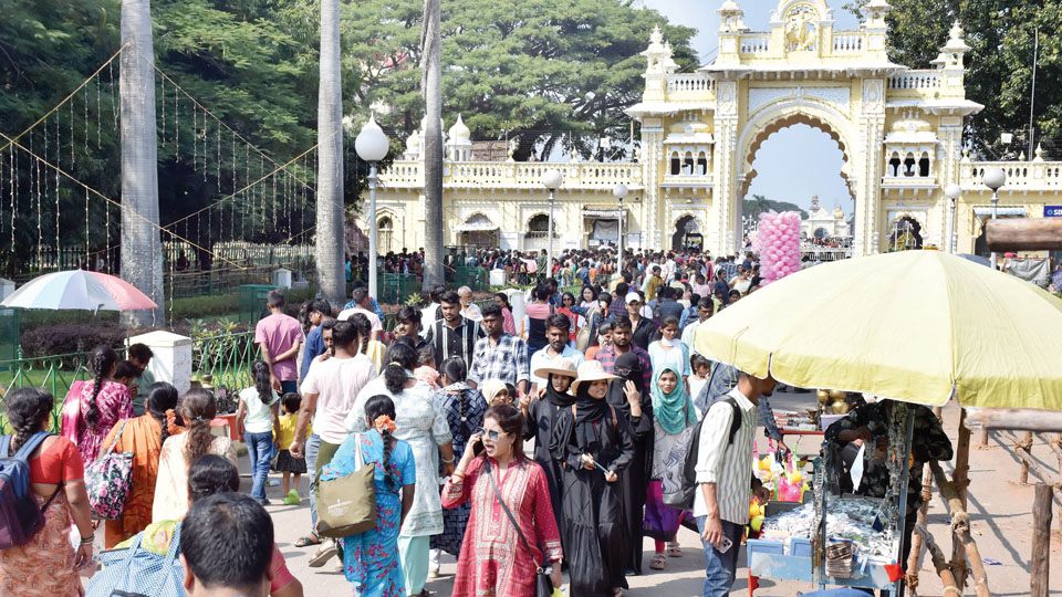 Palace records 1.17 lakh visitors during Dasara