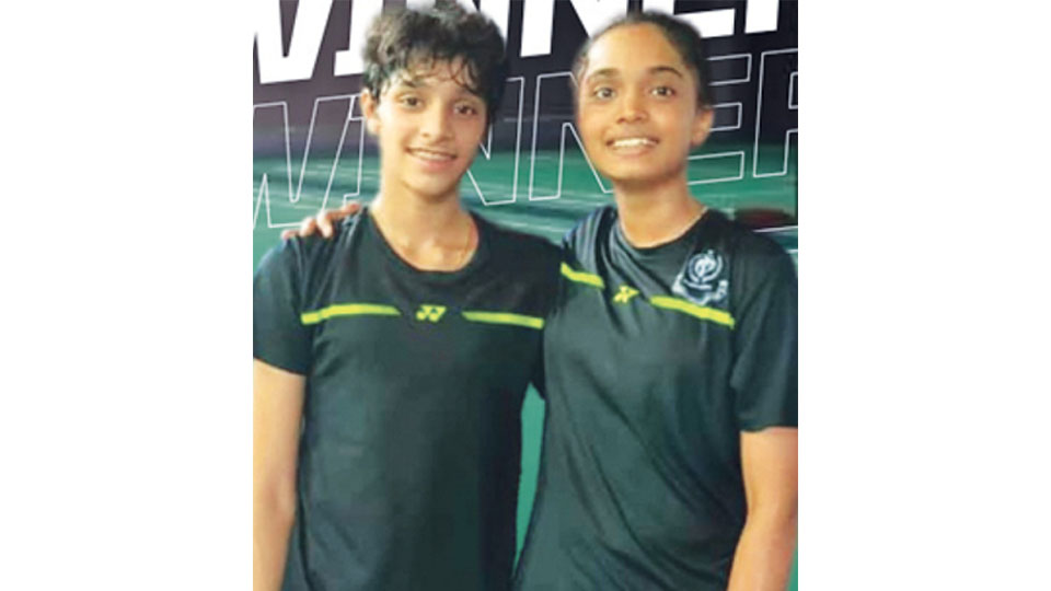 Shines in Badminton Tournament