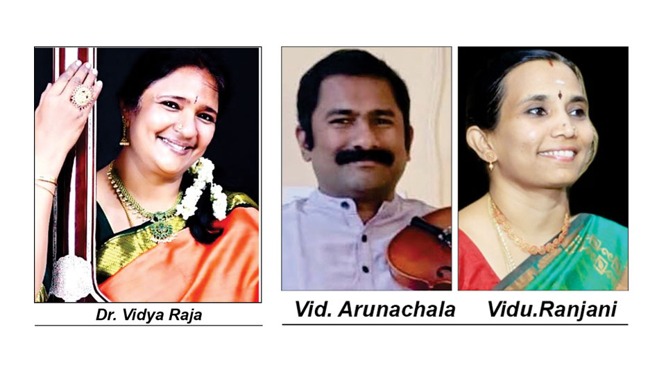 Vocal concert at heritage house of Mysore Vasudevacharya on Nov. 5