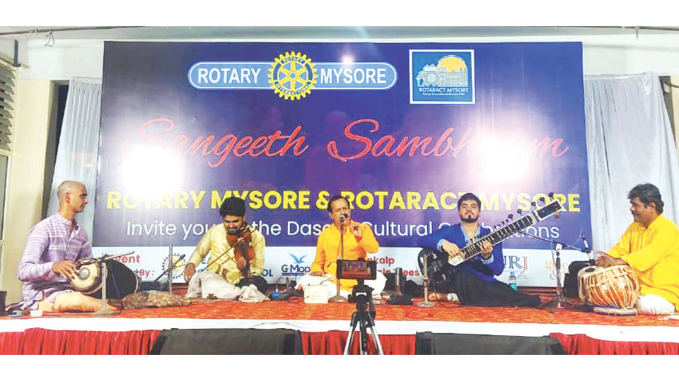 Vocal-Sitar Jugalbandi at Sangeeth Sambhram