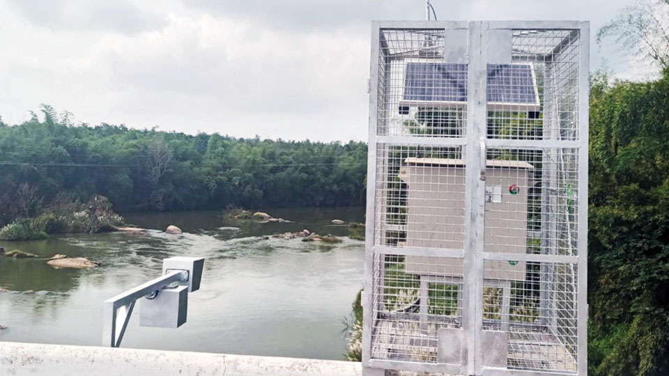 Hi-tech monitoring system for precise Cauvery water data