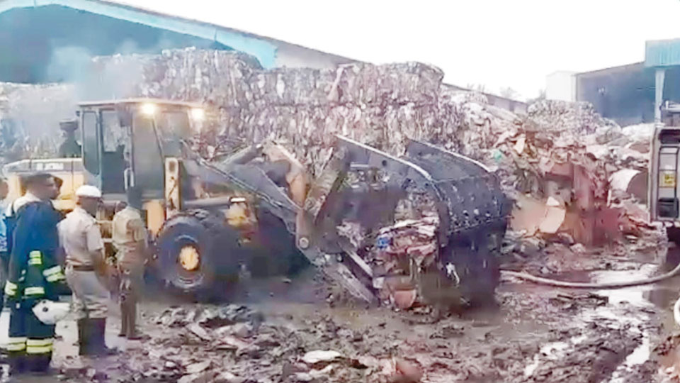 Nanjangud Paper Mill fire guts materials worth crores
