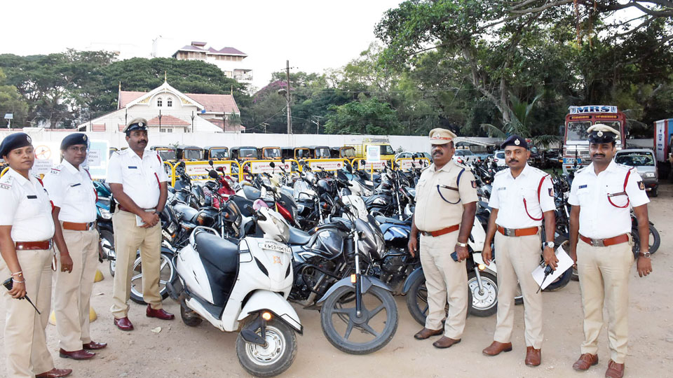 Traffic Police crackdown on stunt riders, violators