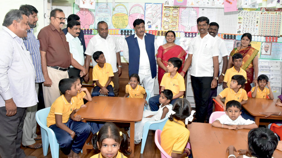 District Minister inaugurates renovated NMKA Balabodhini School