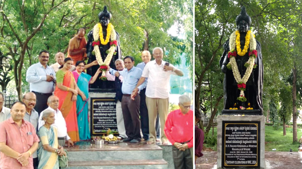 Nalwadi statue installed at MMC&RI