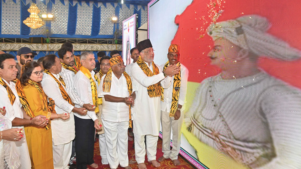 Tanveer Sait opposes State celebration of Tipu Jayanti