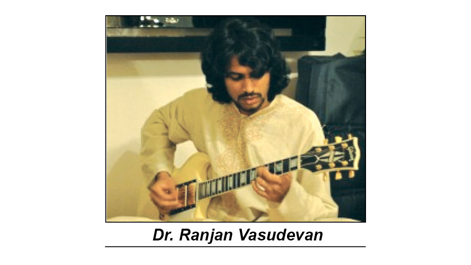 Karnatak classical electric guitar concert on Dec.29