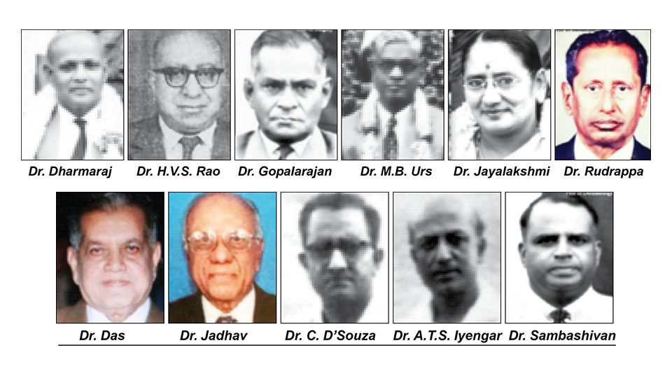 Mysore Medical College Centenary : My Memories – 2