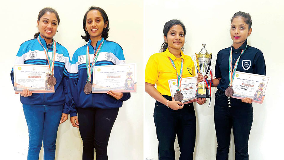 Medal-winners in Dasara Sports