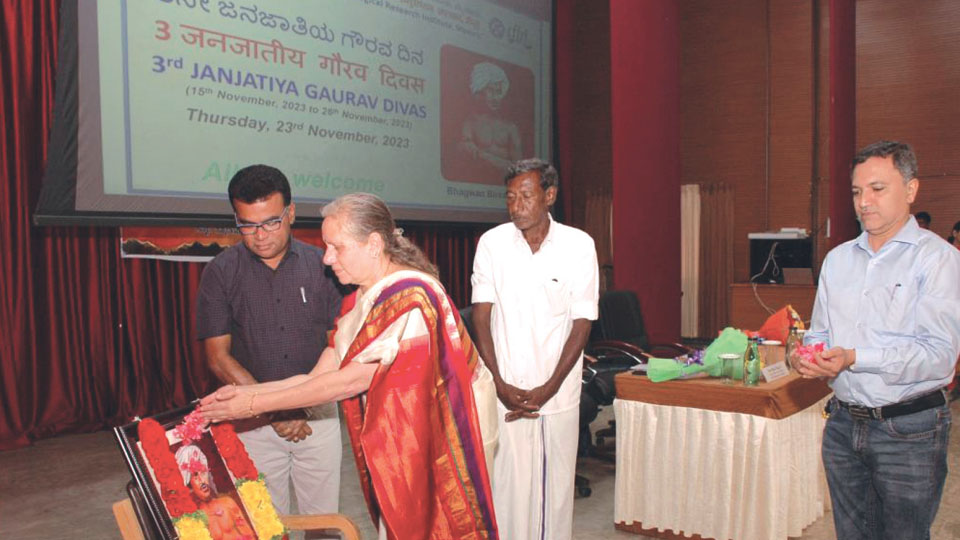 Janjatiya Gaurav Divas celebrated at CFTRI