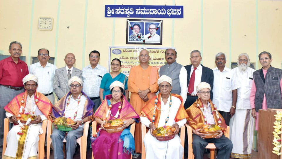 Elders should share knowledge with society: Swami Muktidanandaji