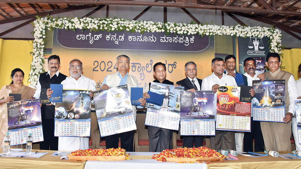 Diary and calendars are integral part of Advocates: Dr. K.B. Ganapathy
