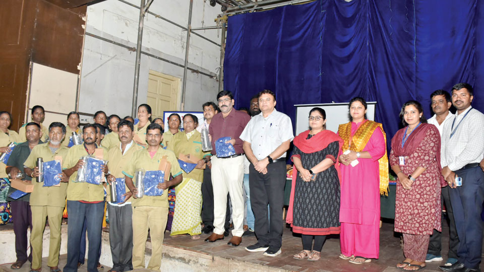 Training for pourakarmikas on safety in workplace held