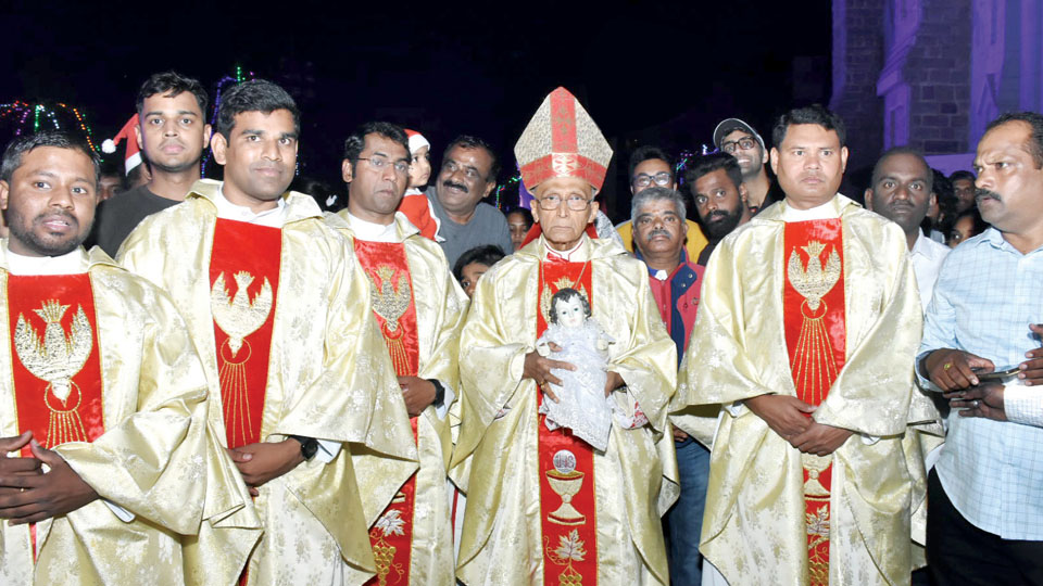 Christmas celebrated with religious fervour