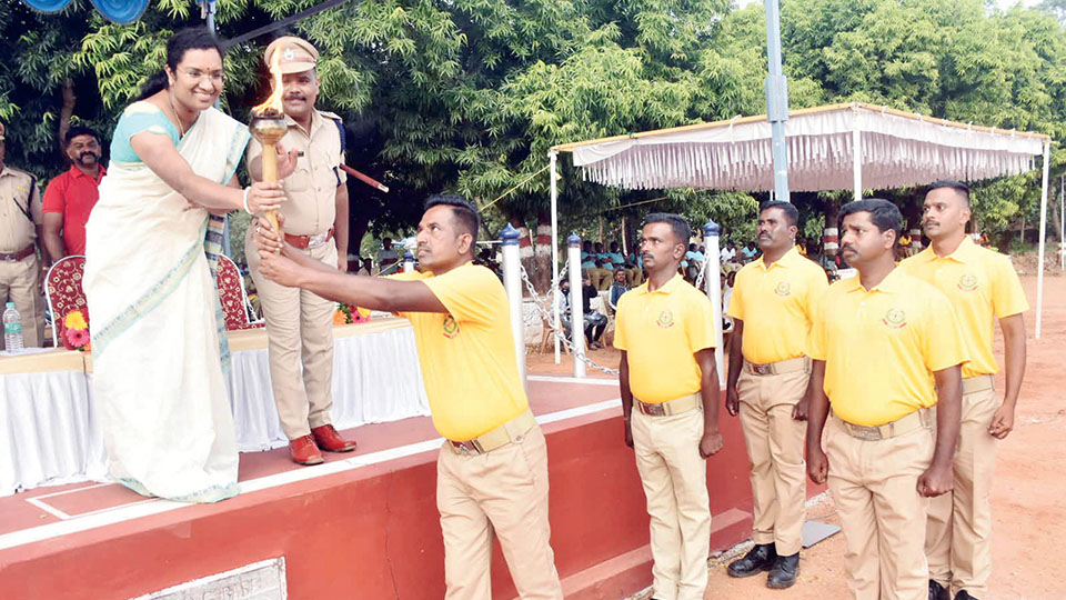 Three-day sports meet of Home Guards begins in city
