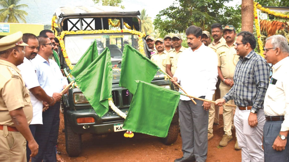 MLA launches fourth safari facility at Chamarajanagar district