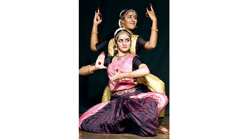 ‘Aikyam’ dance duet presented by Tanmayi Kishore and K.N. Chethana