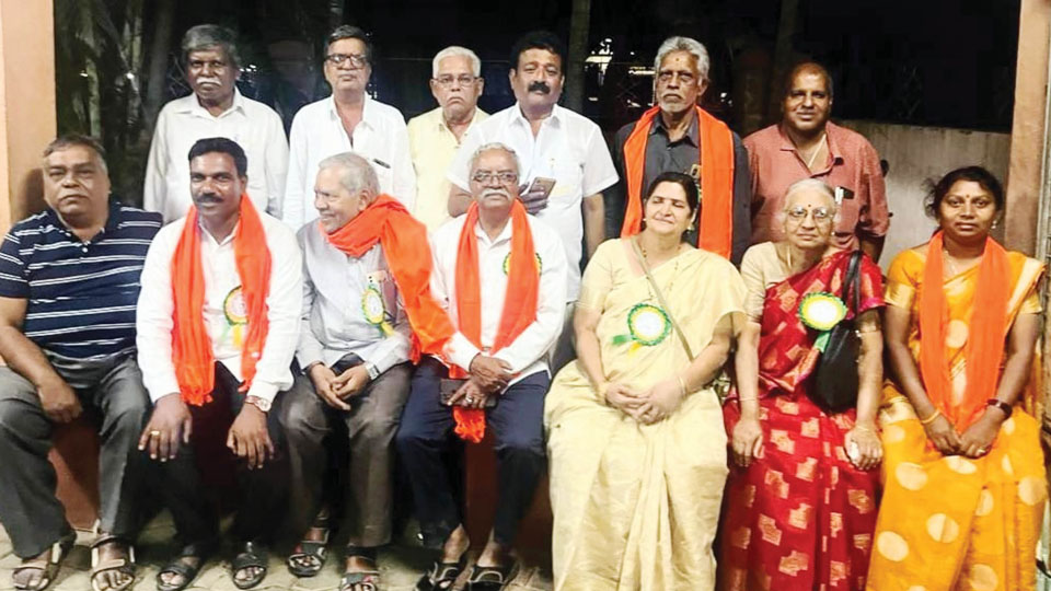 Office-bearers of Saptarshi Souharda Credit Co-operative Society
