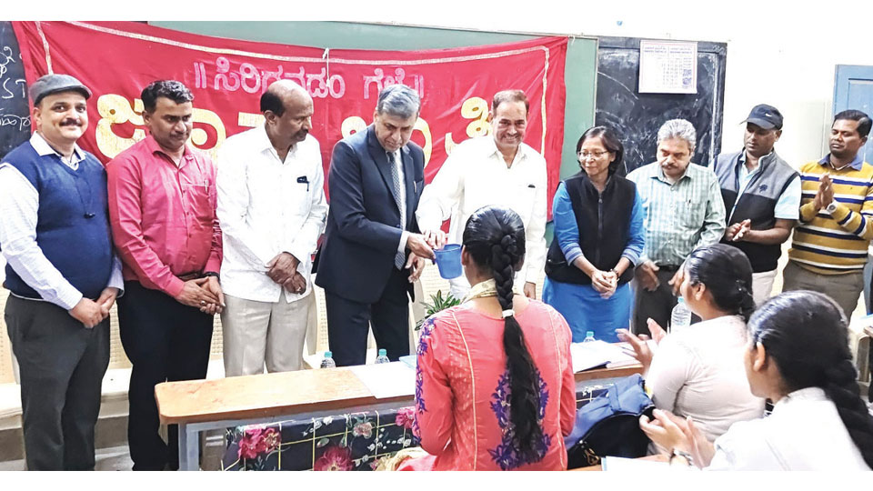 Coaching camp for competitive exams inaugurated