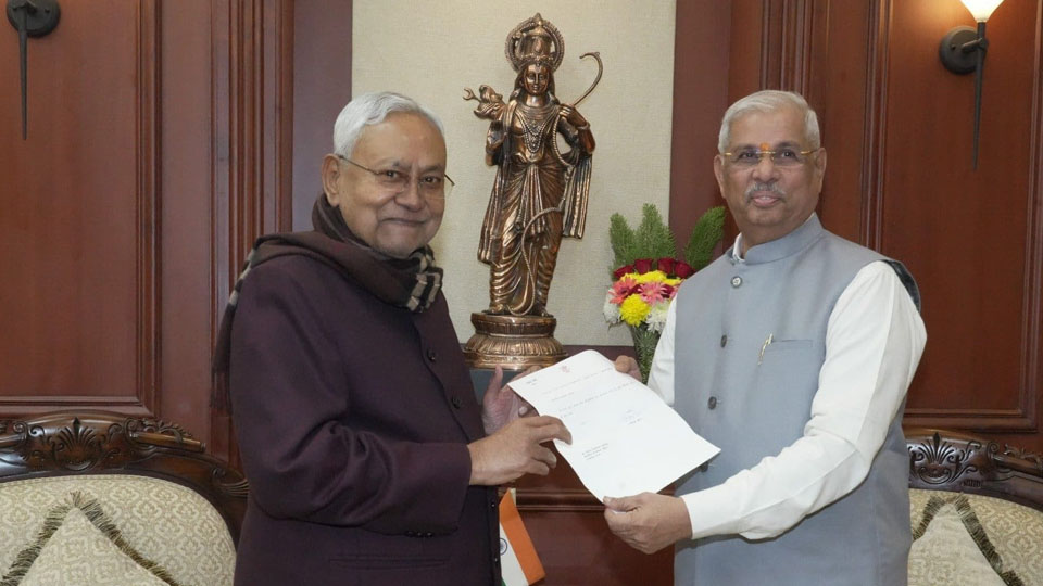 Nitish resigns as Bihar CM
