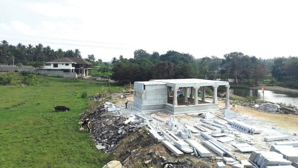 Works on to restore 15th Century Gadde Ranganatha Swamy Temple