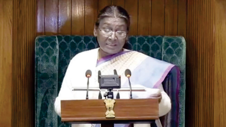 Budget Session of Parliament begins with President Murmu’s address
