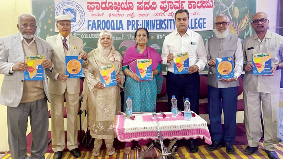 Farooqia PU College celebrates Chandrayaan-3’s success