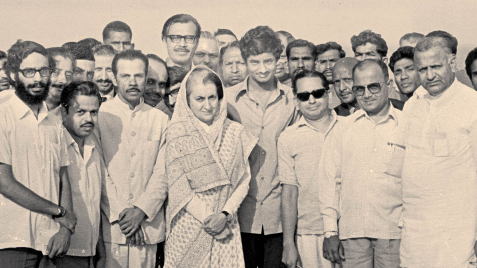 A momentous event in my career with Indira Gandhi