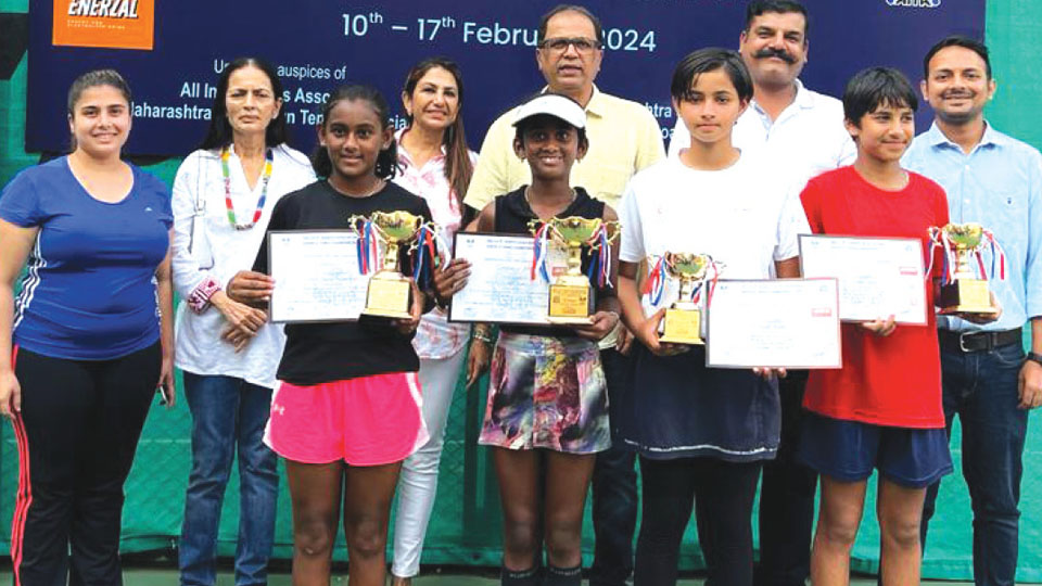18th Ramesh Desai Memorial National Tennis Tournament: Padmapriya, Shristi duo emerge champions