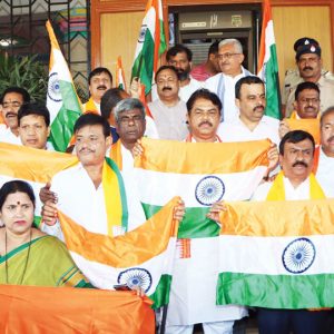 Echo of ‘Pakistan Zindabad’ slogans at Vidhana Soudha after RS elections: Statewide protests erupt