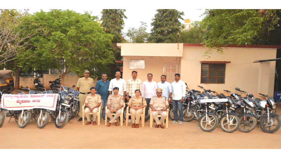Vehicle lifter arrested, 30 stolen two-wheelers recovered